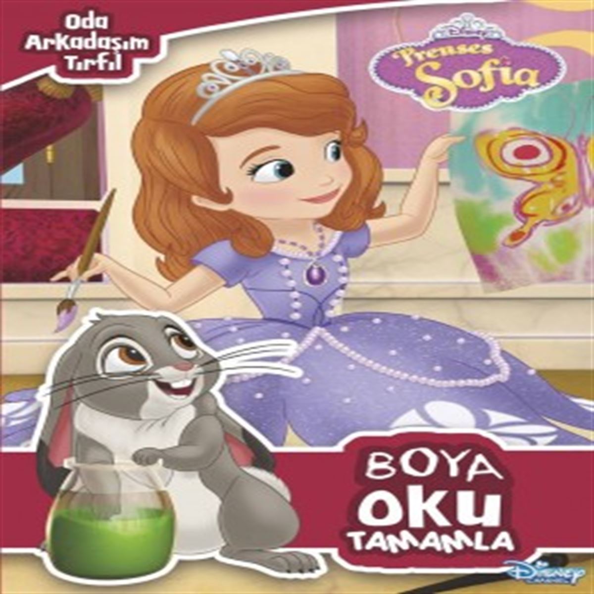 DOĞAN BOYAMA KİTABI PRENSES SOFİA BOYA OKU TAMAMLA KAMPANYALI 1
