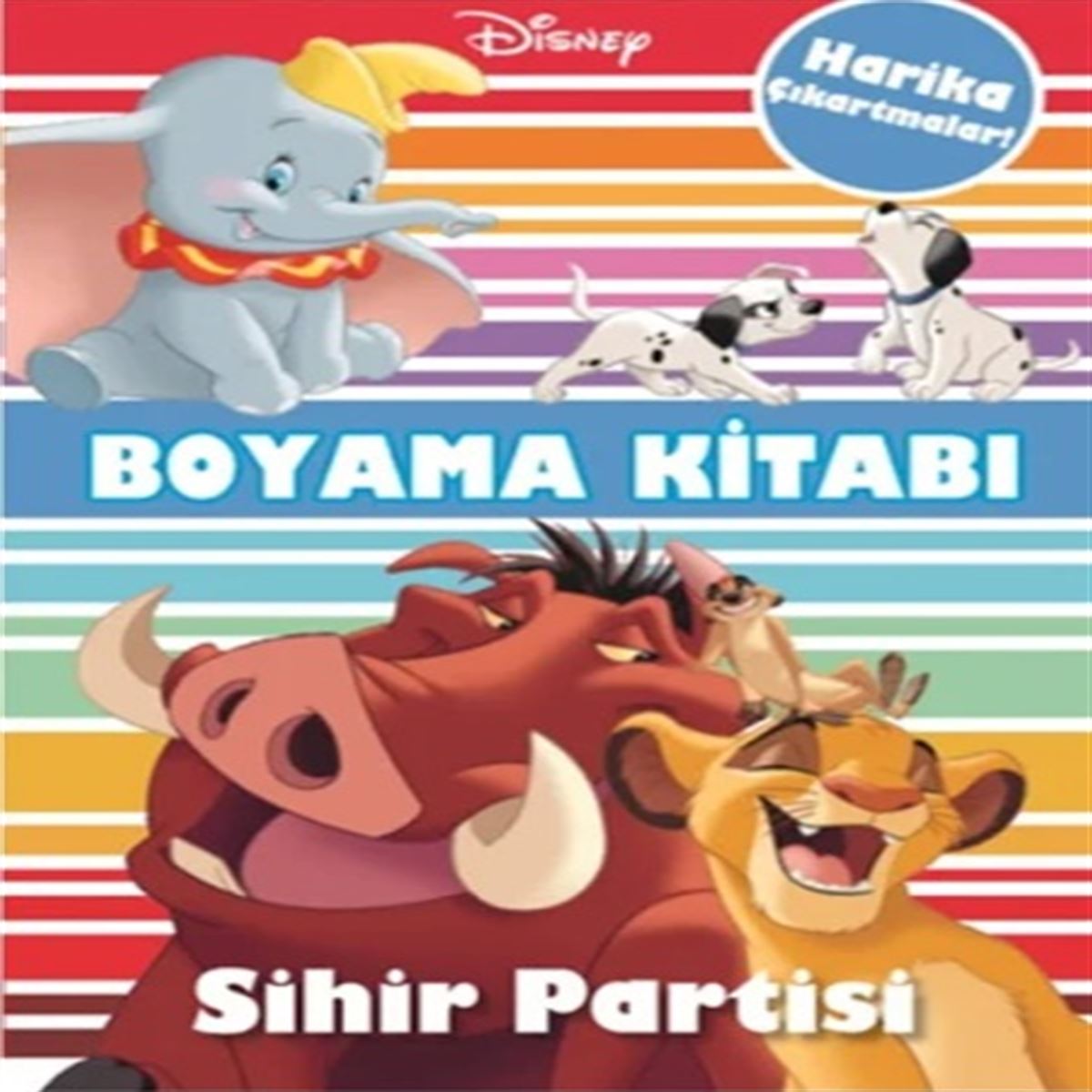 DOĞAN BOYAMA KİTABI SİHİR PARTİSİ HARİKA ÇIKARTMALAR KAMPANYALI 1