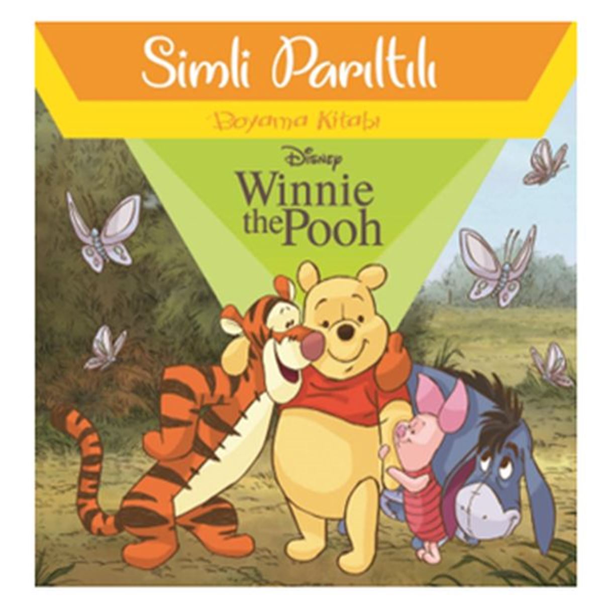 DOĞAN BOYAMA KİTABI WİNNİ THE POOH SİMLİ PARILTILI KAMPANYALI 1
