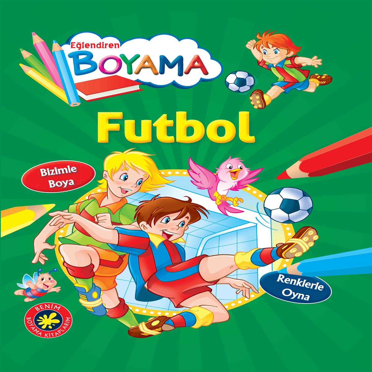 PARILTI EĞLENDİREN BOYAMA FUTBOL 1