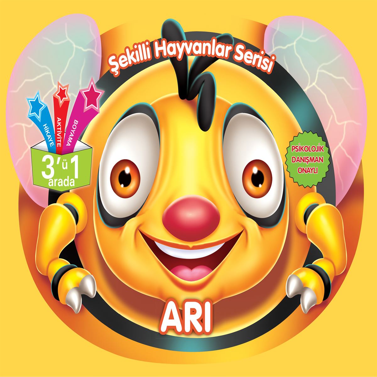 PARILTI BOYAMA KİTABI ARI 1