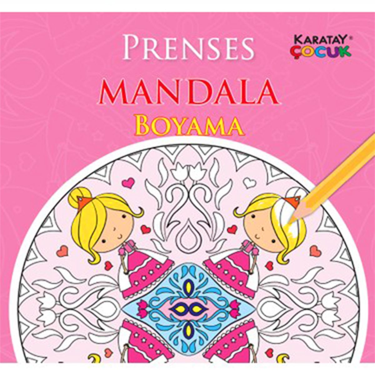 KARATAY MANDALA BOYAMA KİTABI PRENSES 1