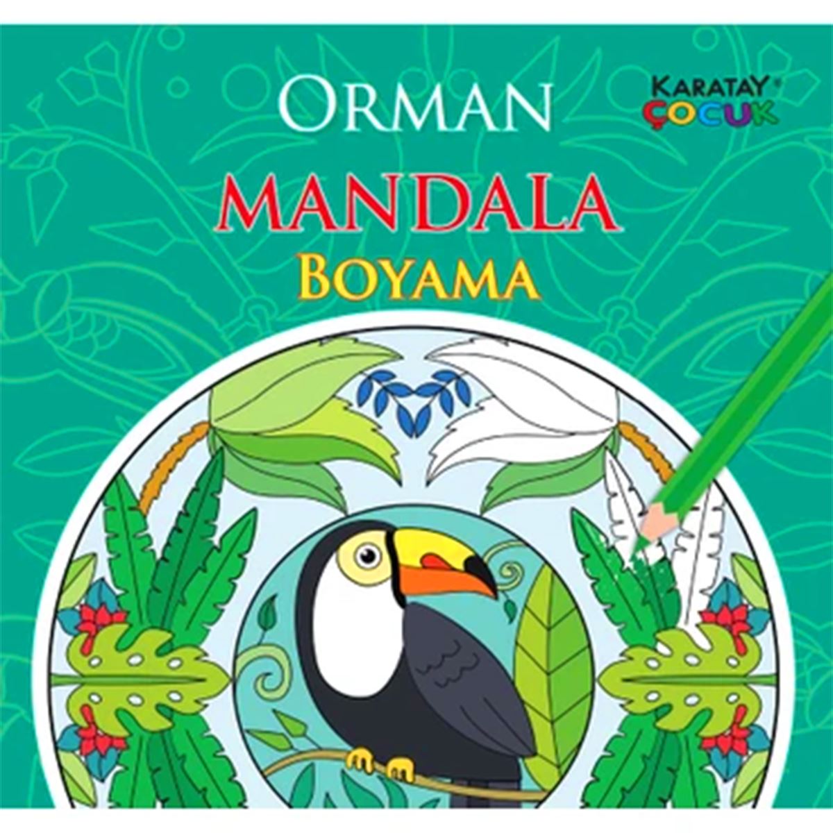 KARATAY MANDALA BOYAMA KİTABI ORMAN 1