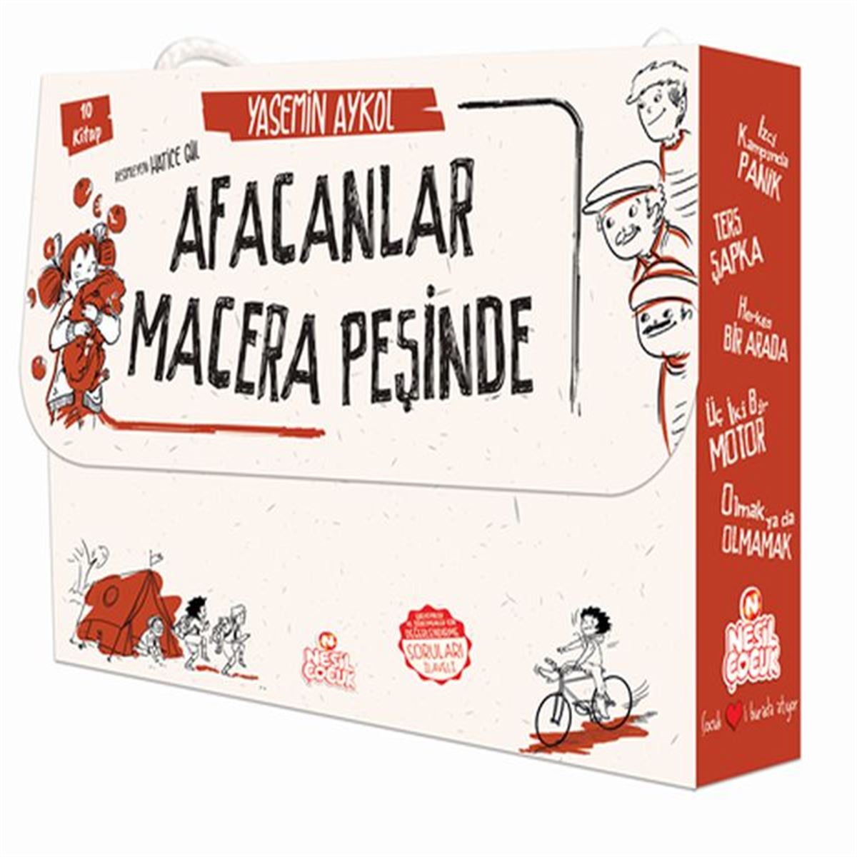 NESİL AFACANLAR MACERA PEŞİNDE 10 KİTAP 1