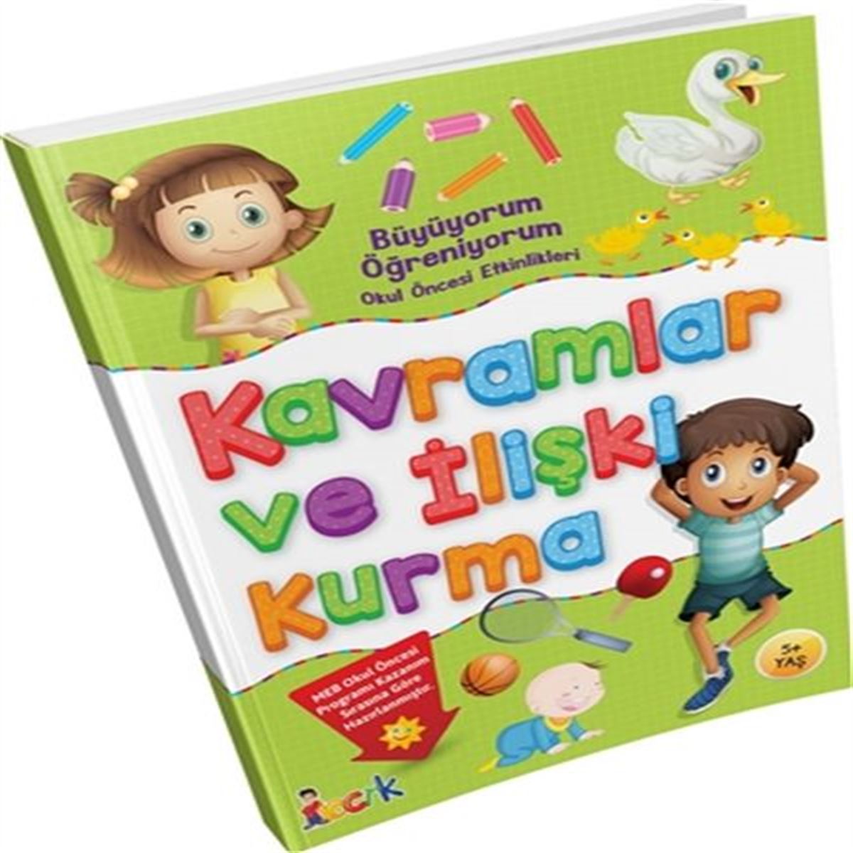BICIRIK ETKİNLİK KİTABI BÜYÜYORUM ÖĞRENİYORUM KAVRAMALR VE İLİŞKİ KURMA 1