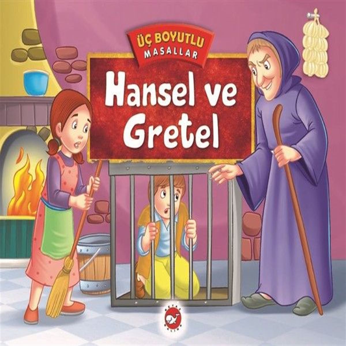 BEYAZ BALİNA HANSEL VE GRETEL ÜÇ BOYUTLU MASALLAR 1