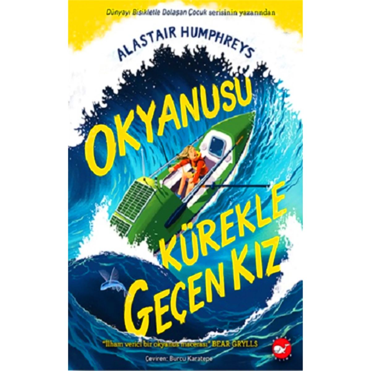 BEYAZ BALİNA OKYANUSU KÜREKLE GEÇEN KIZ 1