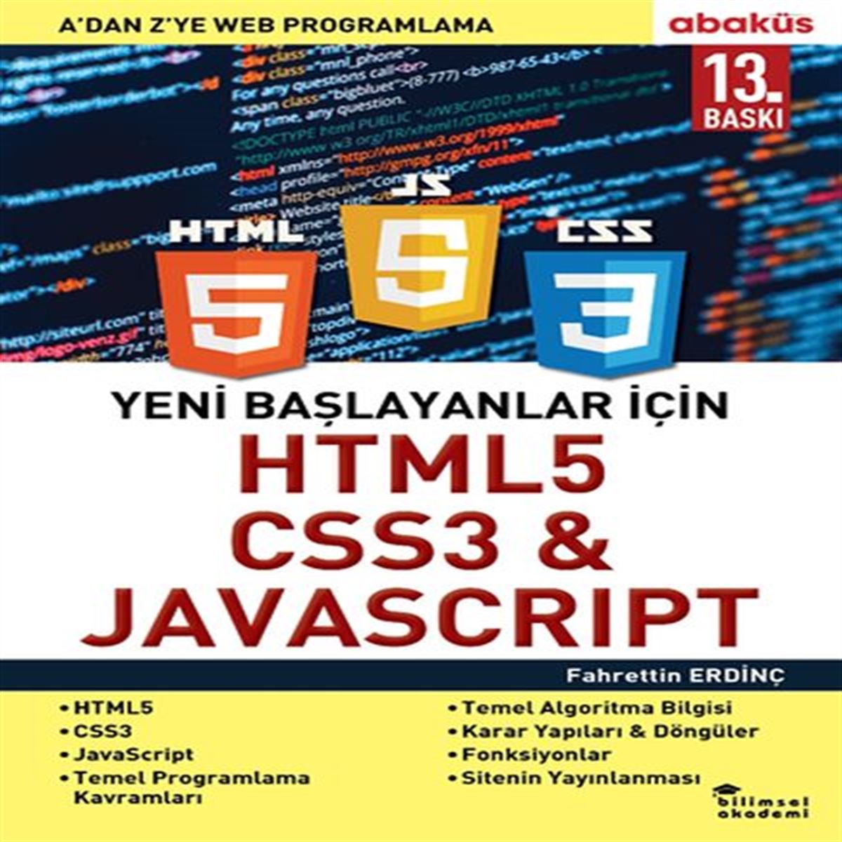 ABAKÜS YENİ BAŞLAYANLAR İÇİN HTML5 CSS3-JAVASCRİPT 1