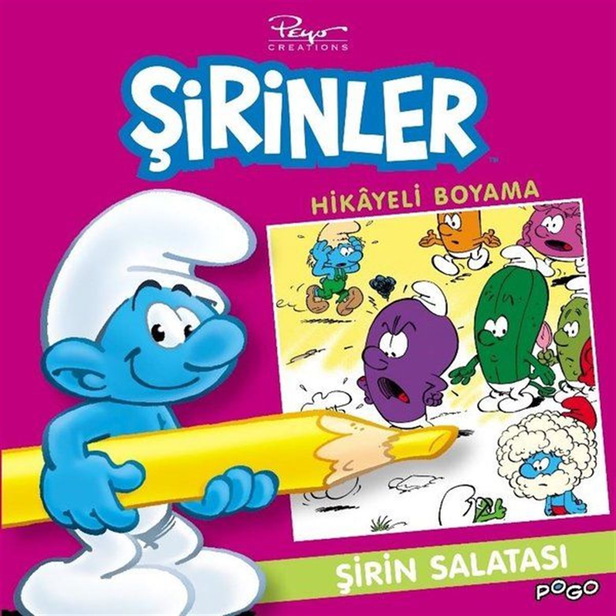 POGO ŞİRİN SALATASI HİKAYELİ BOYAMA 1