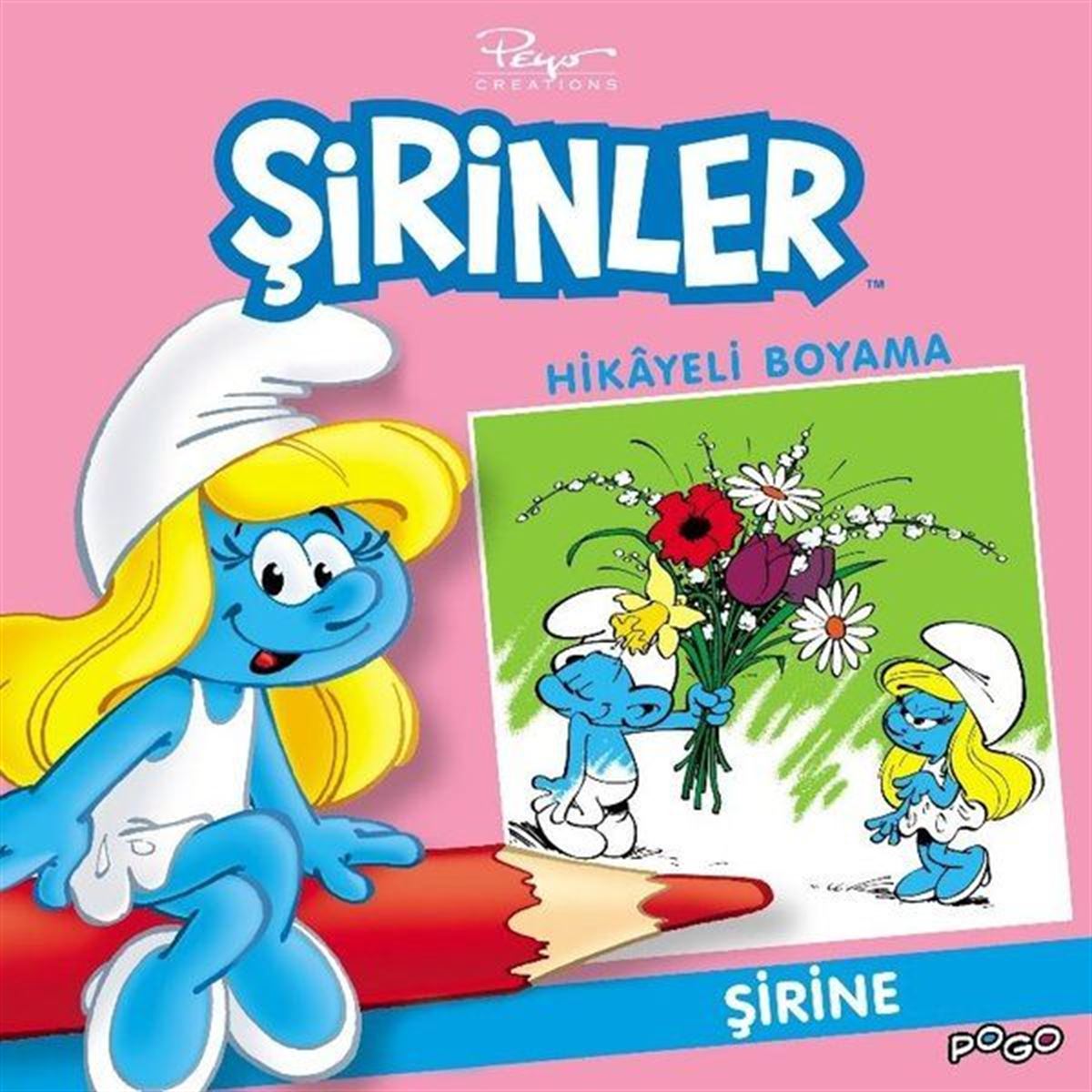 POGO ŞİRİNLER HİKAYELİ BOYAMA 1