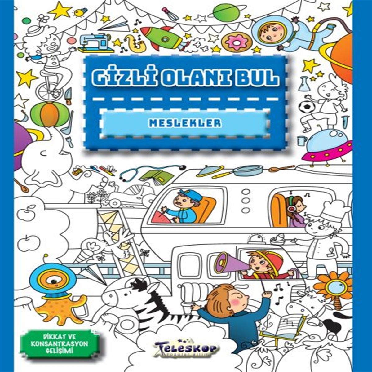 TELESKOP GİZLİ OLANI BUL MESLEKLER 1