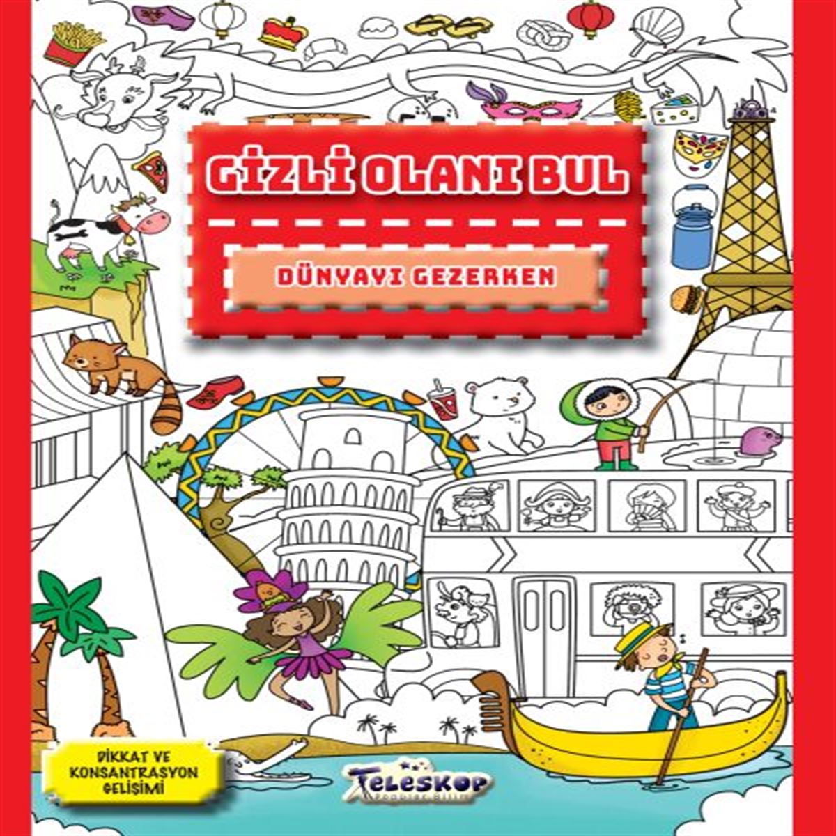 TELESKOP GİZLİ OLANI BUL DÜNYAYI GEZERKEN 1