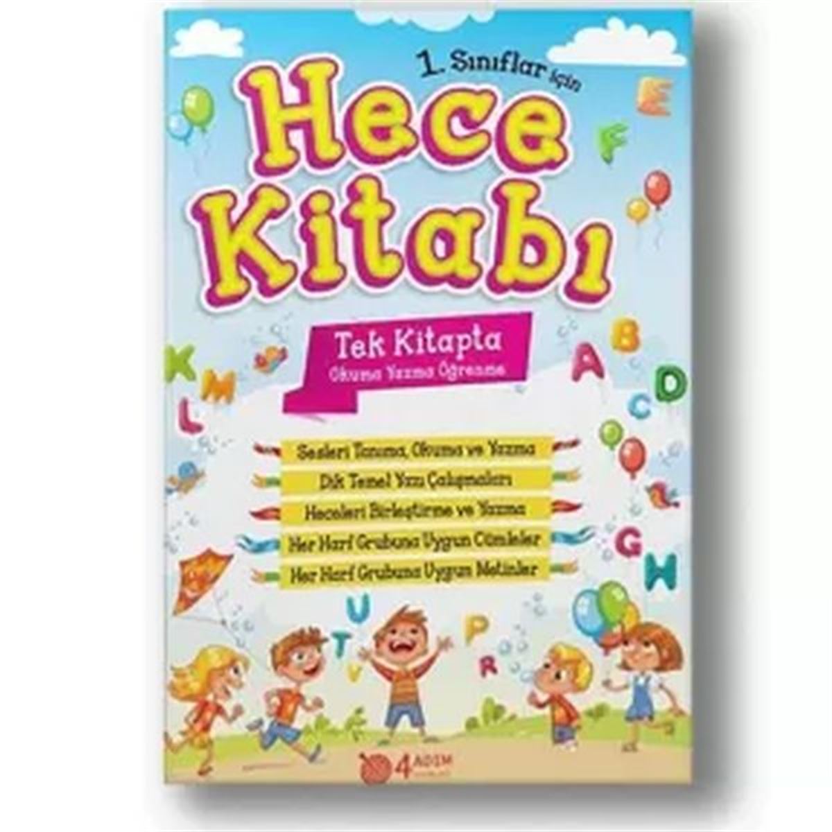 4 ADIM EĞİTİM KİTABI HECE KİTABI 1 SINIFLAR İÇİN 1