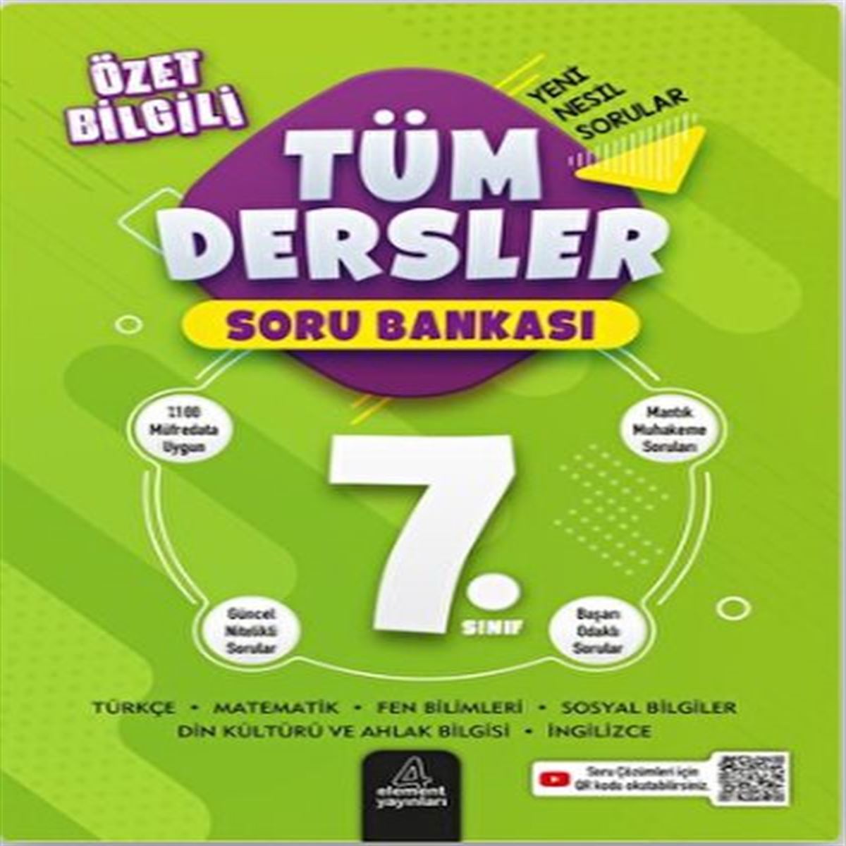 4 ELEMENT SORU BANKASI TÜM DERSLER 7 SINIF YENİ MÜFREDAT 1