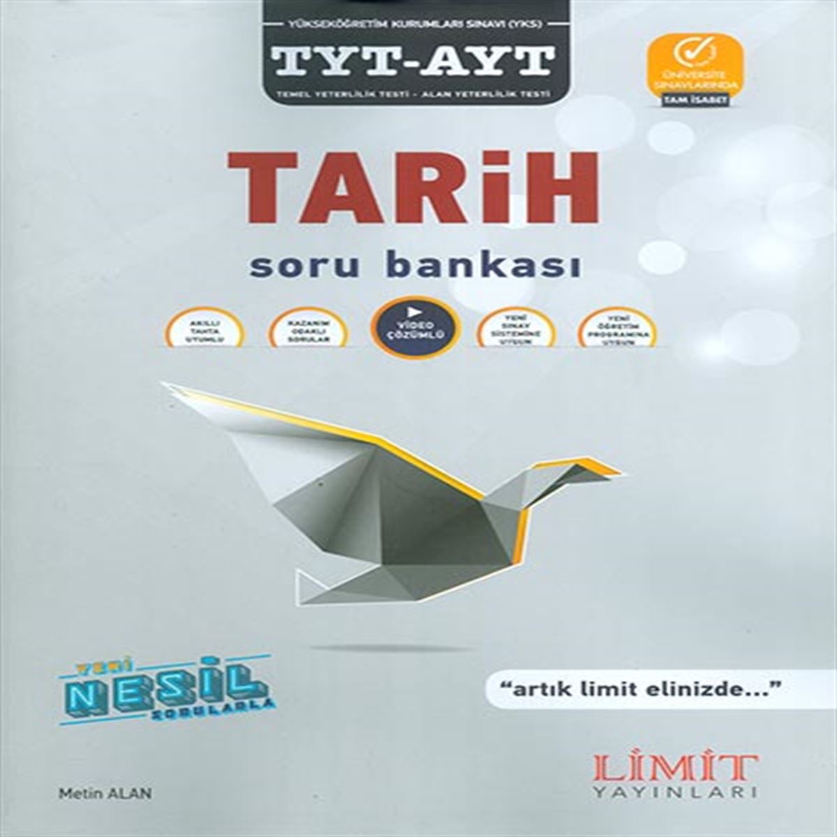 LIMIT SORU BANKASI TARIH TYT-AYT (IADESIZ) 1