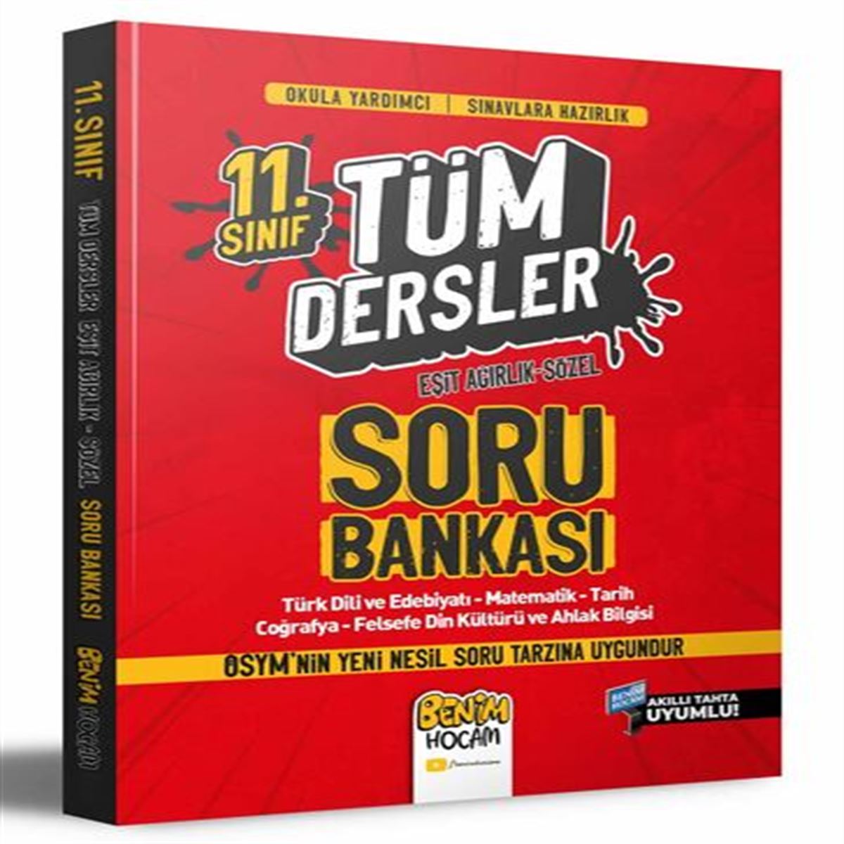 BENİM HOCAM SORU BANKASI TÜM DERSLER EŞİT AĞIRLIK SÖZEL 11 SINIF 1