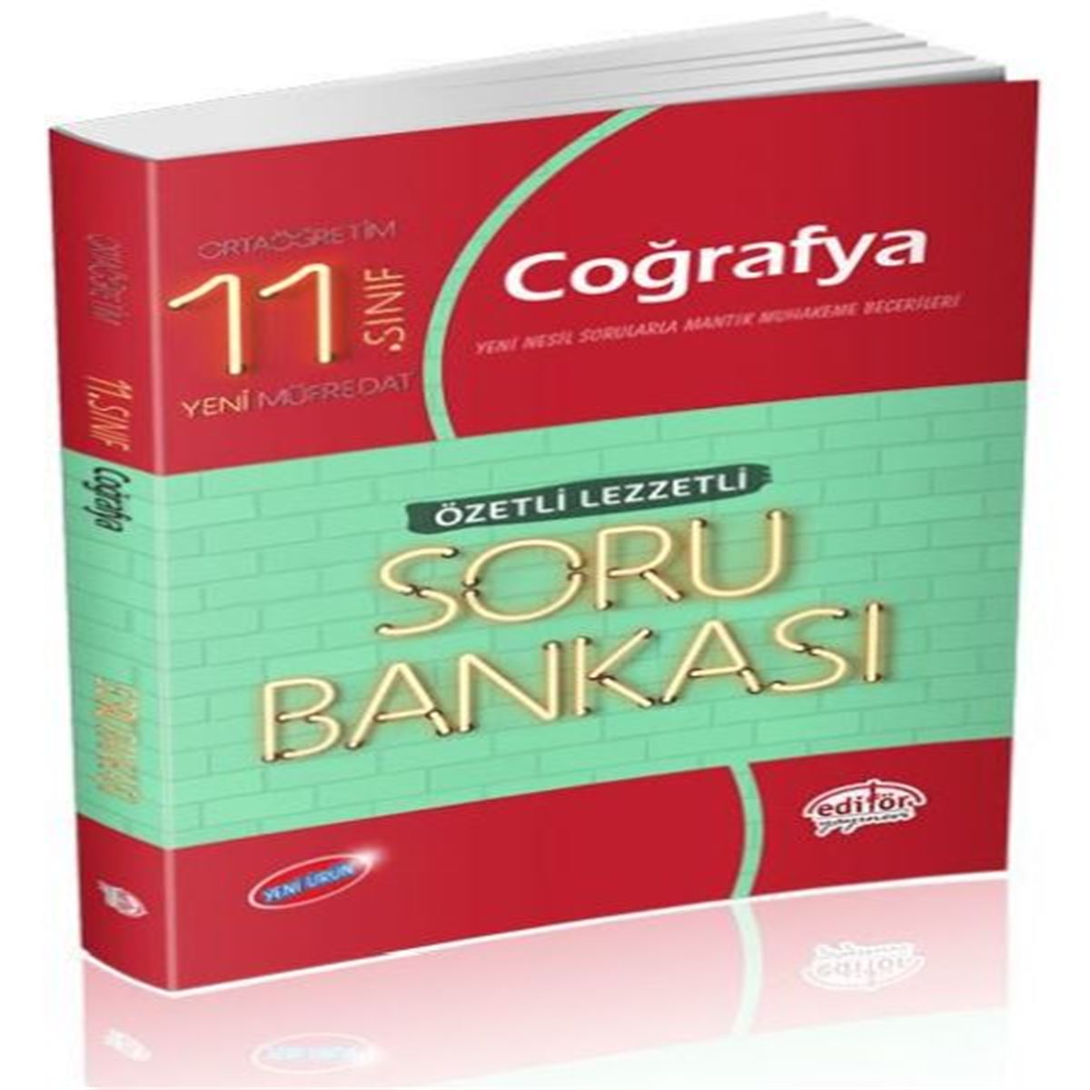 EDİTÖR SORU BANKASI COĞRAFYA ÖZETLİ LEZZETLİ 11 SINIF 1