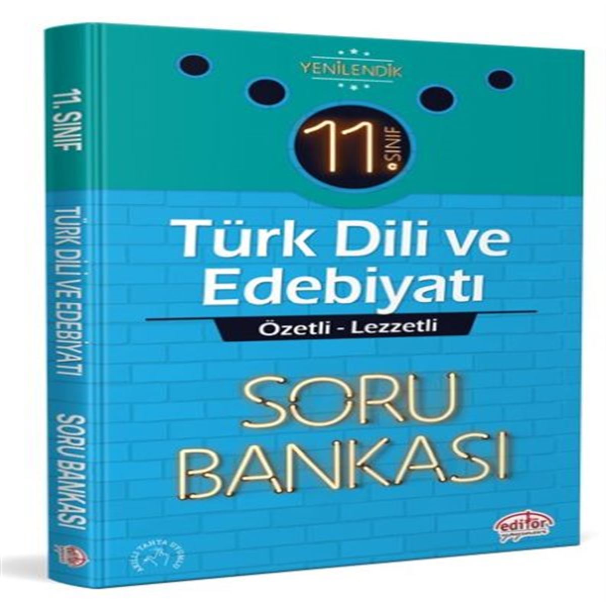 EDİTÖR SORU BANKASI TÜRK DİLİ VE EDEBİYATI ÖZETLİ LEZZETLİ 11 SINIF 1