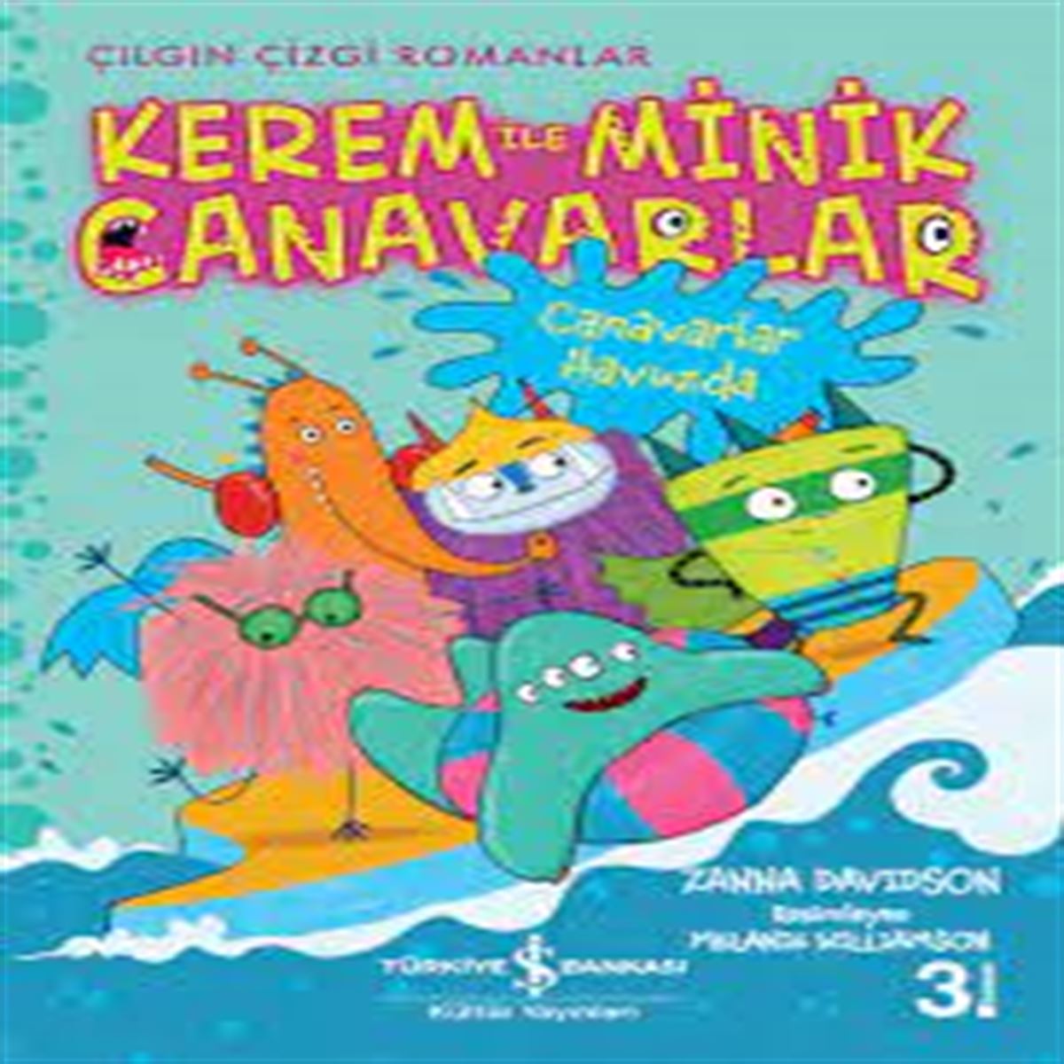 İŞ BANKASIN ÇİZGİ ROMAN KEREM İLE MİNİK CANAVARLAR HAVUZDA 1