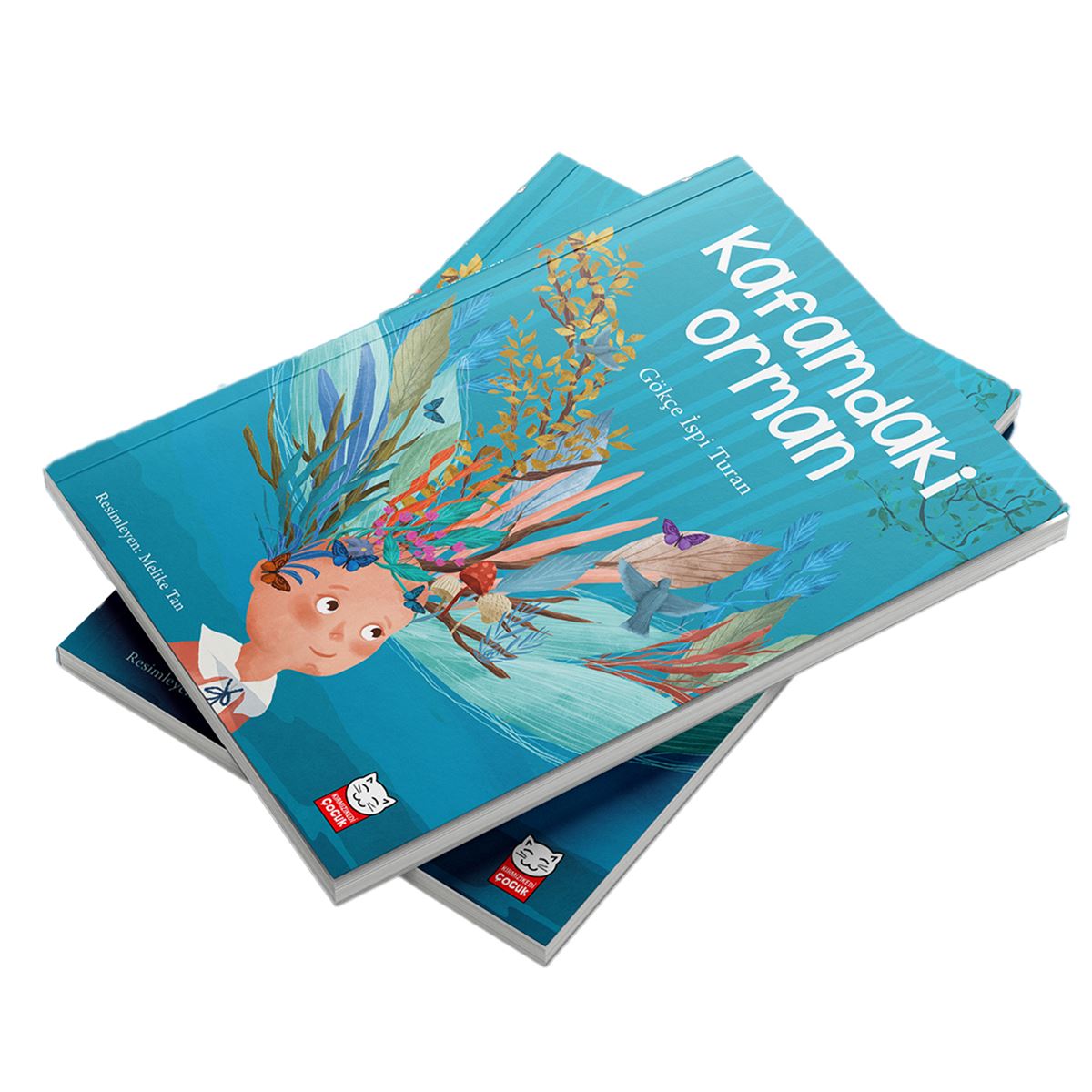 KIRMIZI KEDİ KAFAMDAKİ ORMAN 1