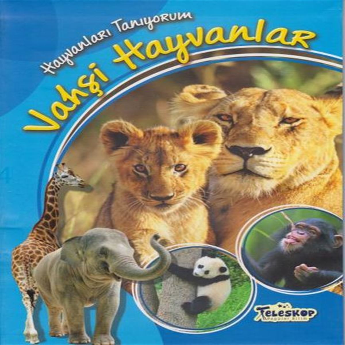 TELESKOP EĞİTİM KİTABI HAYVANLARI TANIYORUM VAHŞİ HAYVANLAR 1