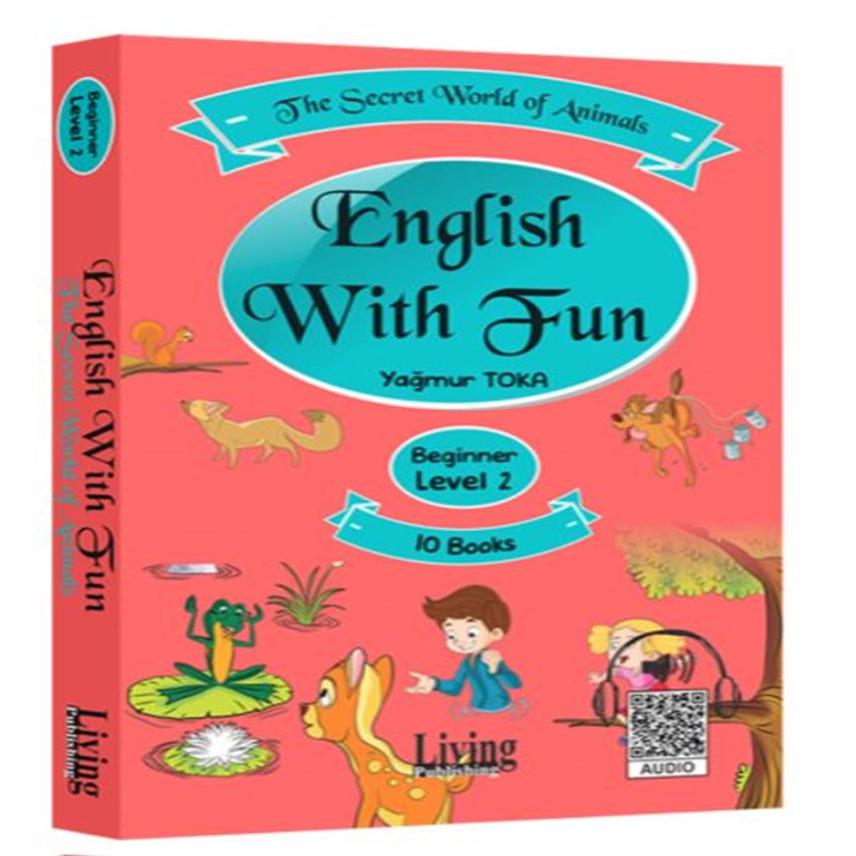 LİVİNG ENGLİSH WİTH FUN BEGİNNER LEVEL2(10 BOOKS) 1