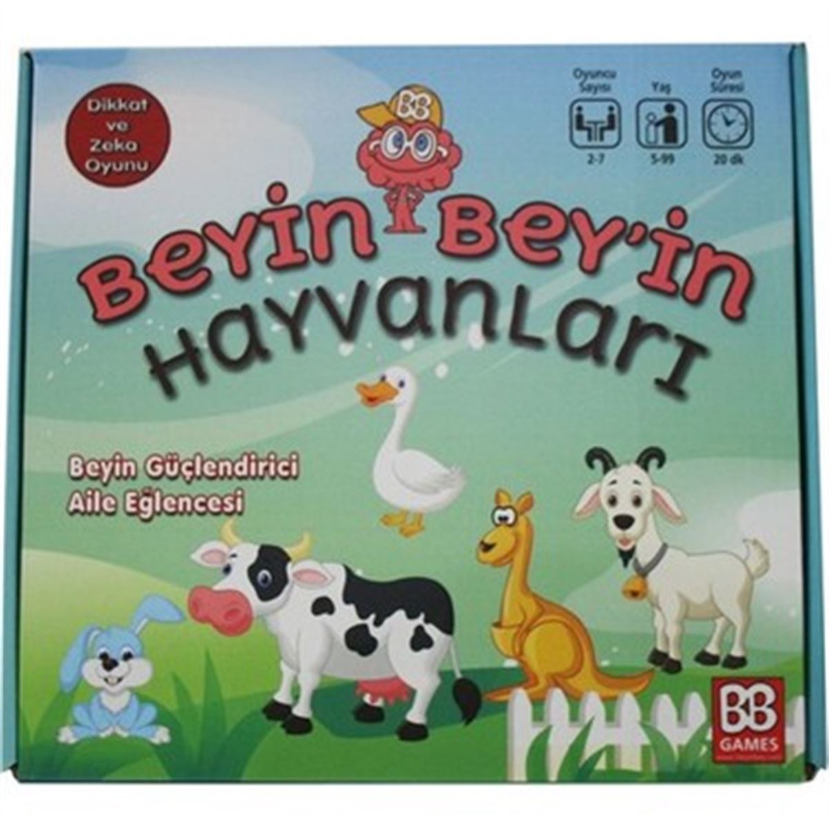BB GAMES 74180 BEYİN BEYİN HAYVANLARI 1