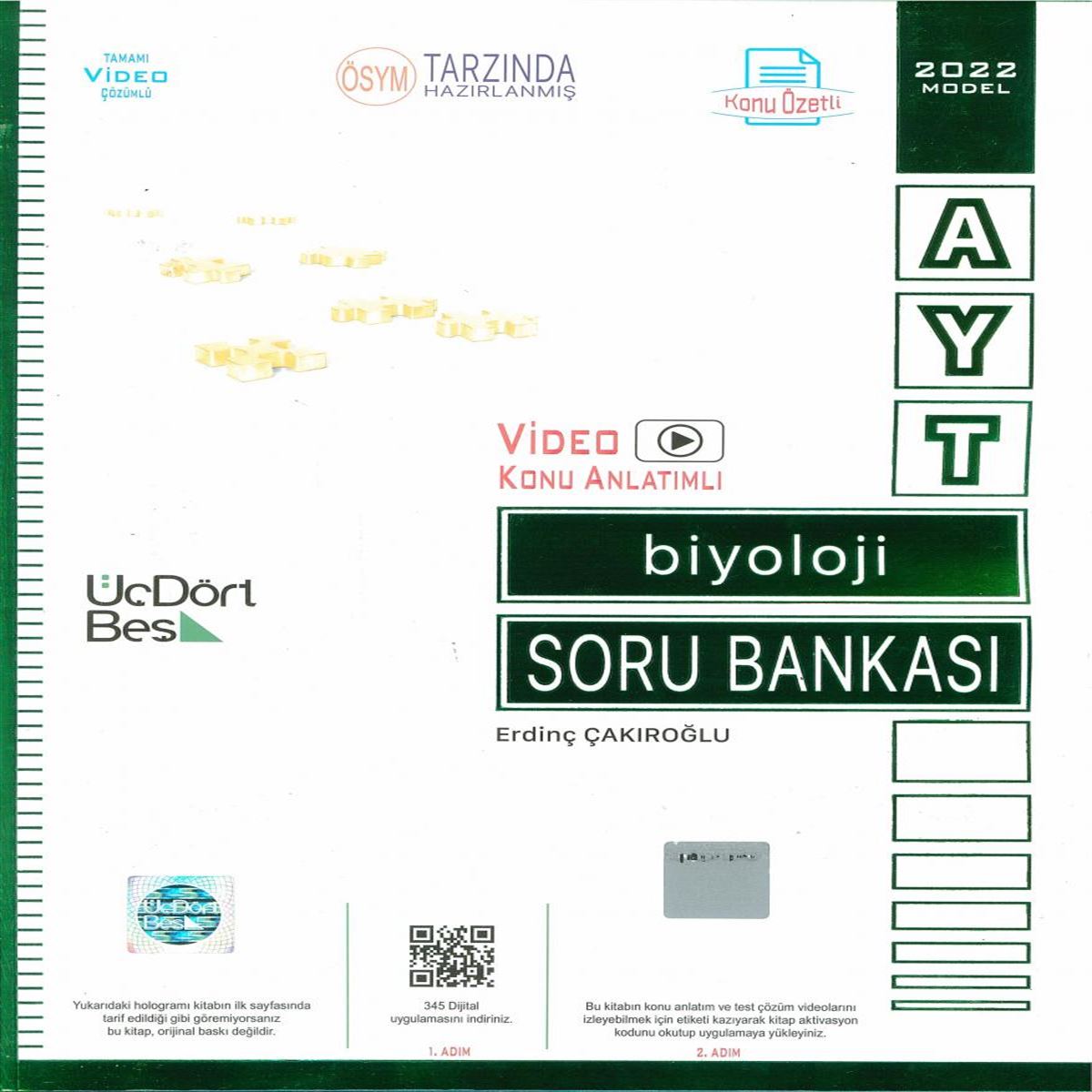 ÜÇDÖRTBES SORU BANKASI BİYOLOJİ AYT (2021) (İADESİZ) 1