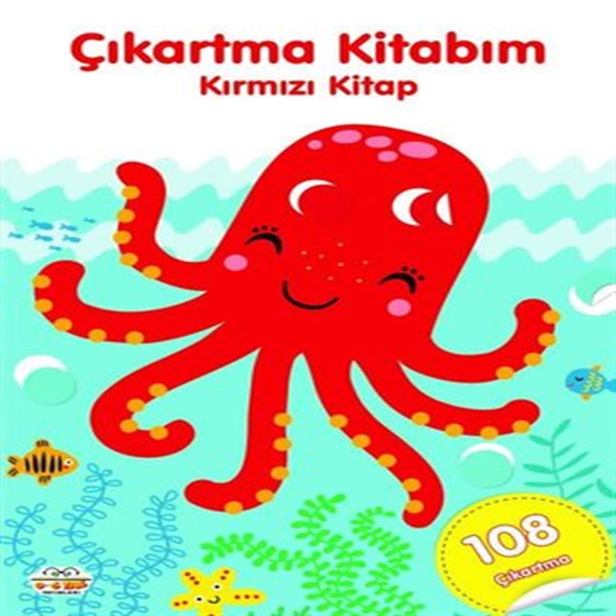 0-6 YAŞ ÇIKARTMA KİTABIM KIRMIZI KİTAP 108 ÇIKARTMA 1