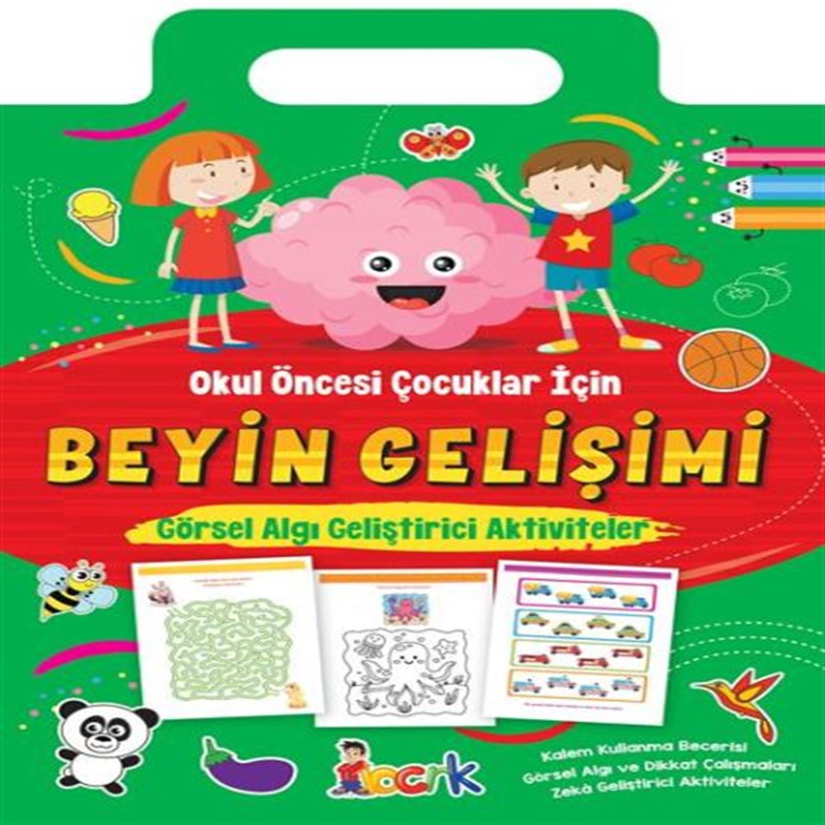 BICIRIK ETKİNLİK KİTABI BEYİN GELİŞİMİ GÖRSEL ALGI GELİŞTİRİCİ AKTİVİTELER 1