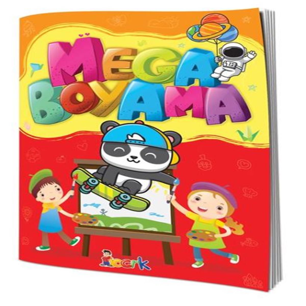 BICIRIK BOYAMA KİTABI MEGA BOYAMA 1