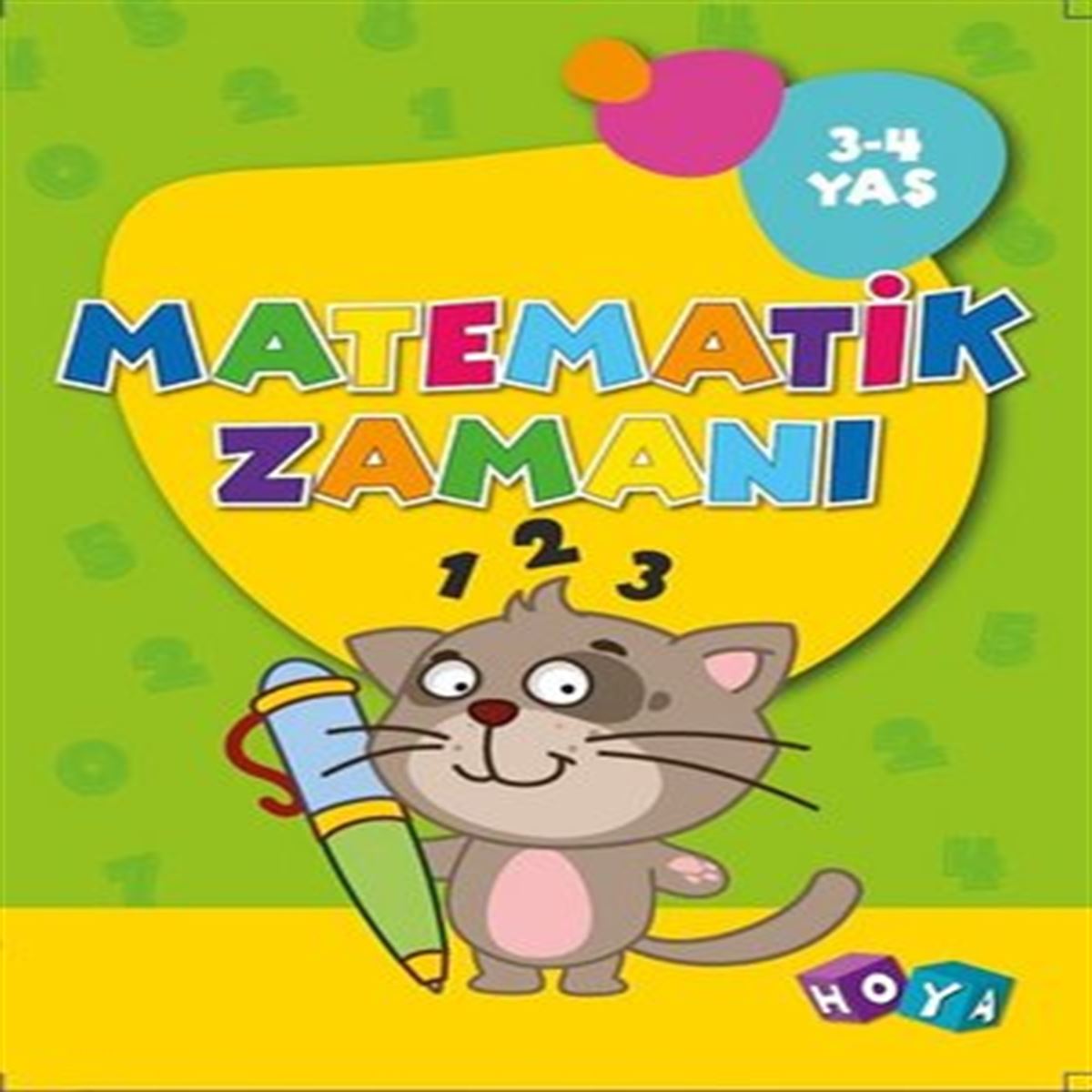 HOYA EĞİTİM KİTABI 3-4 YAS MATEMATİK ZAMANI 1