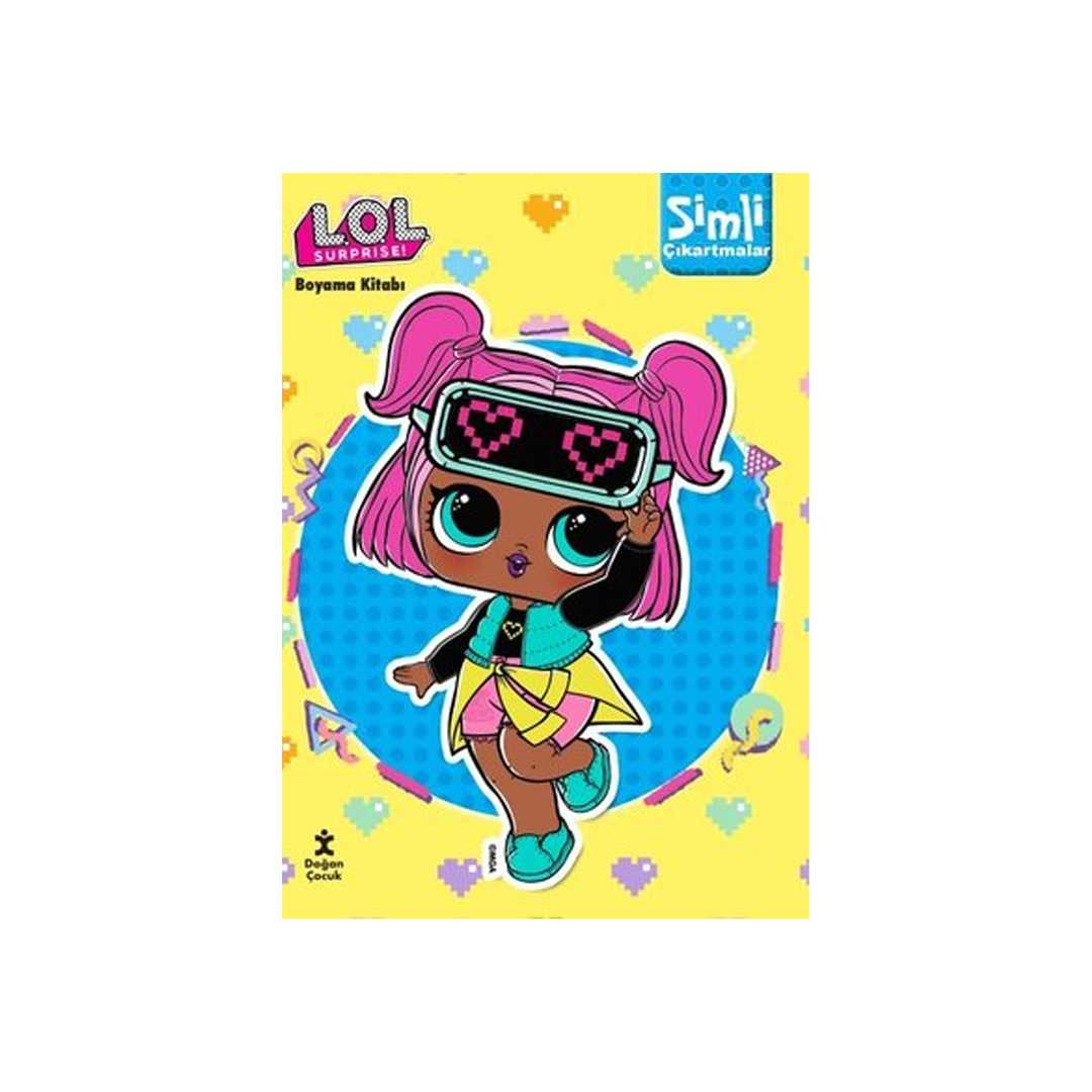 DOĞAN BOYAMA KİTABI LOL SÜRPRİSE SİMLİ ÇIKARTMALAR 1
