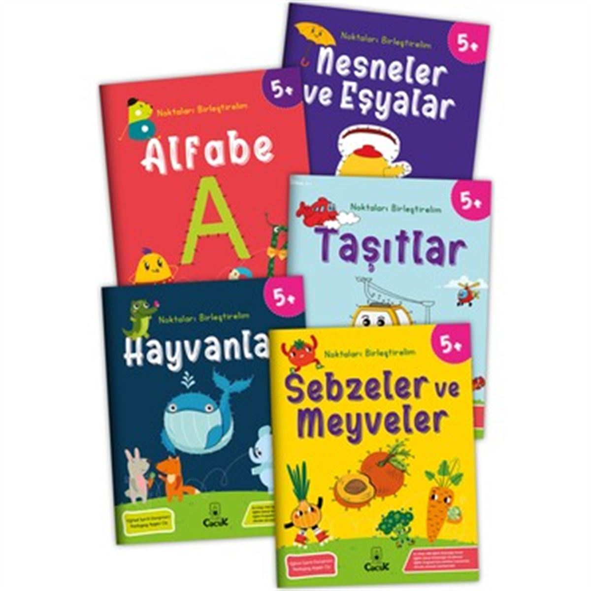 FLOKİ ÇOCUK NOKTALARI BİRLEŞTİRELİM 10 LU SET 5+ YAŞ 1