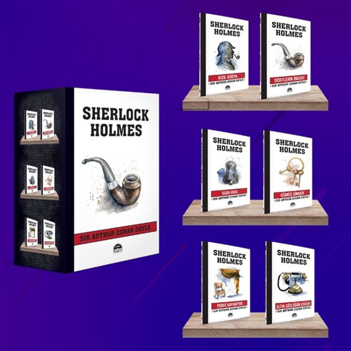 MARTI ROMAN SHERLOCK HOLMES 6 LI SET 1