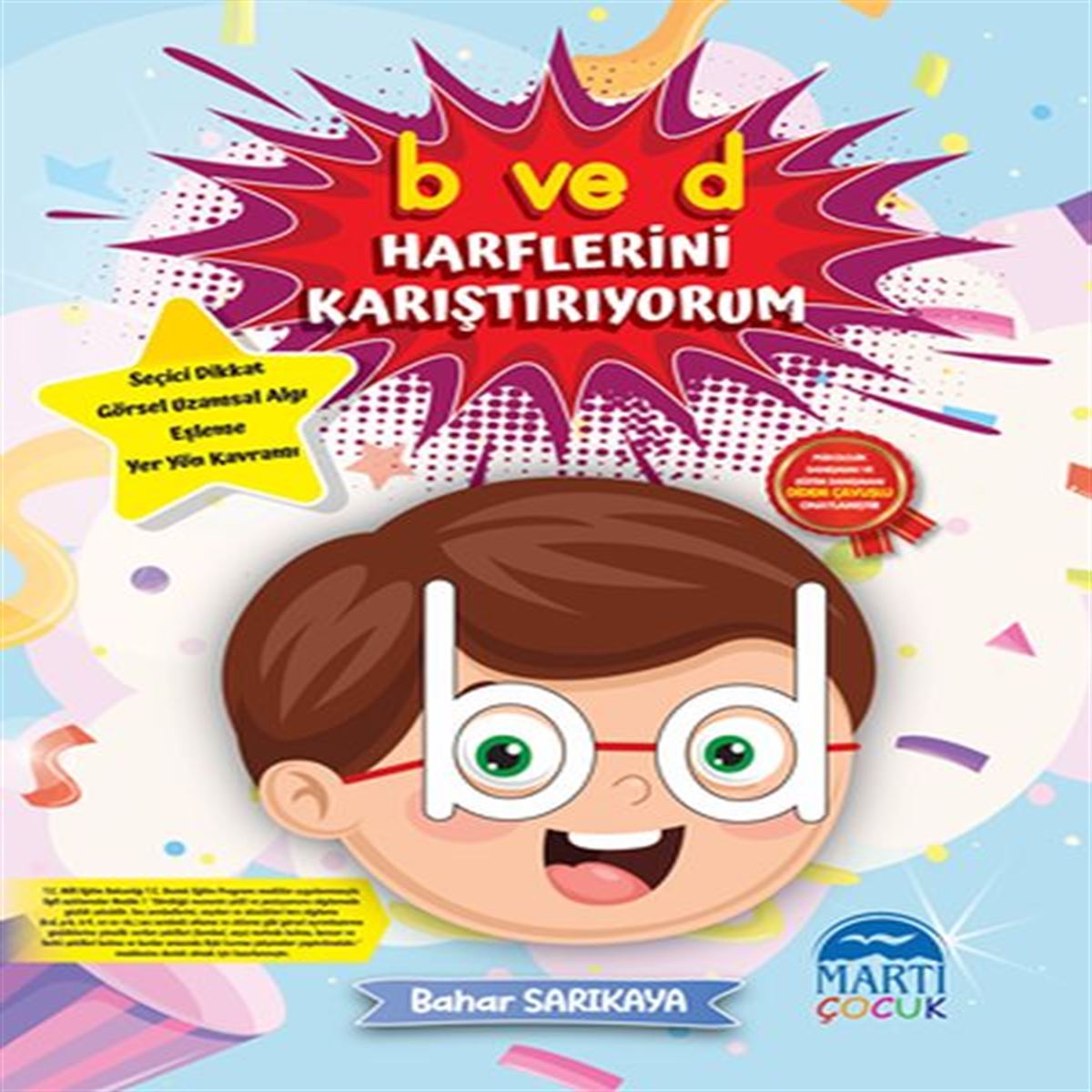 MARTI ETKİNLİK KİTABI B VE D HARFLERİNİ KARIŞTIRIYORUM 1
