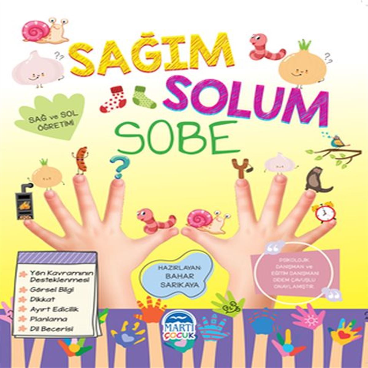 MARTI ETKİNLİK KİTABI SAĞIM SOLUM SOBE 1