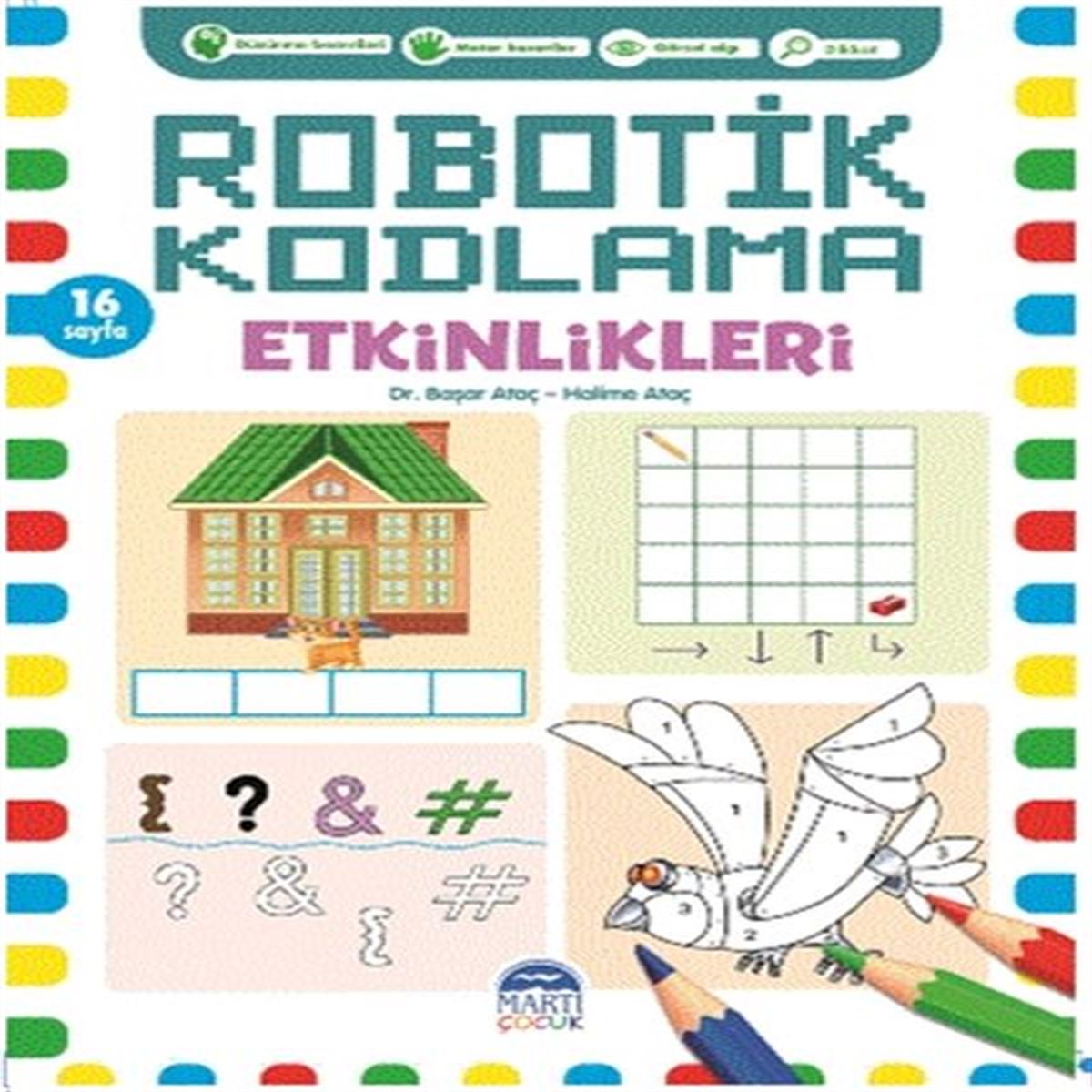MARTI ETKİNLİK KİTABI ROBOTİK KODLAMA MOR 1