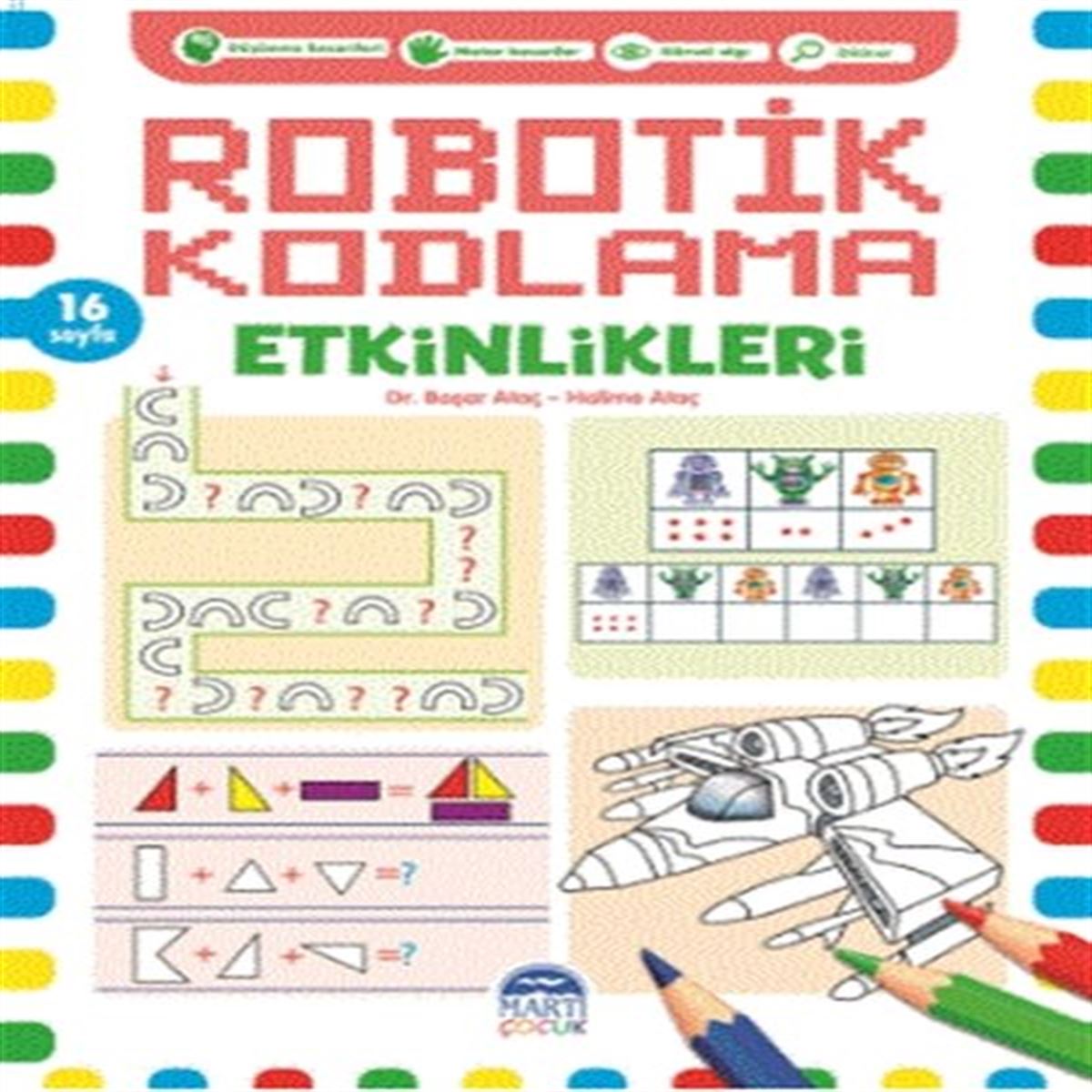 MARTI ETKİNLİK KİTABI ROBOTİK KODLAMA YEŞİL 1