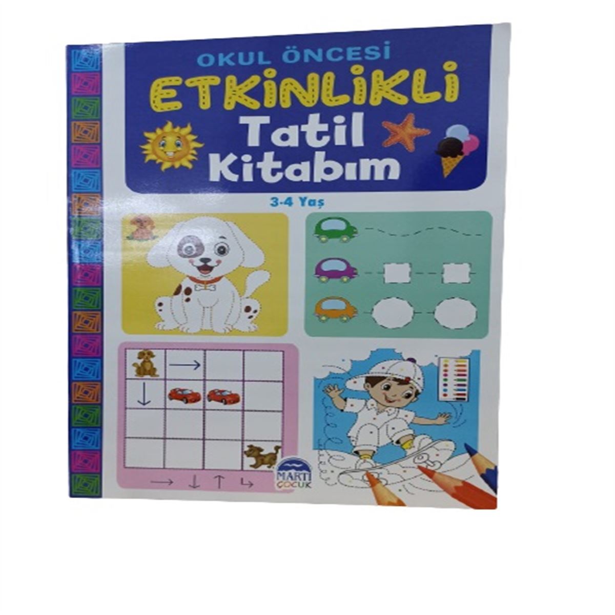 MARTI ETKİNLİKLİ TATİL KİTABIM 3+4 YAŞ 1