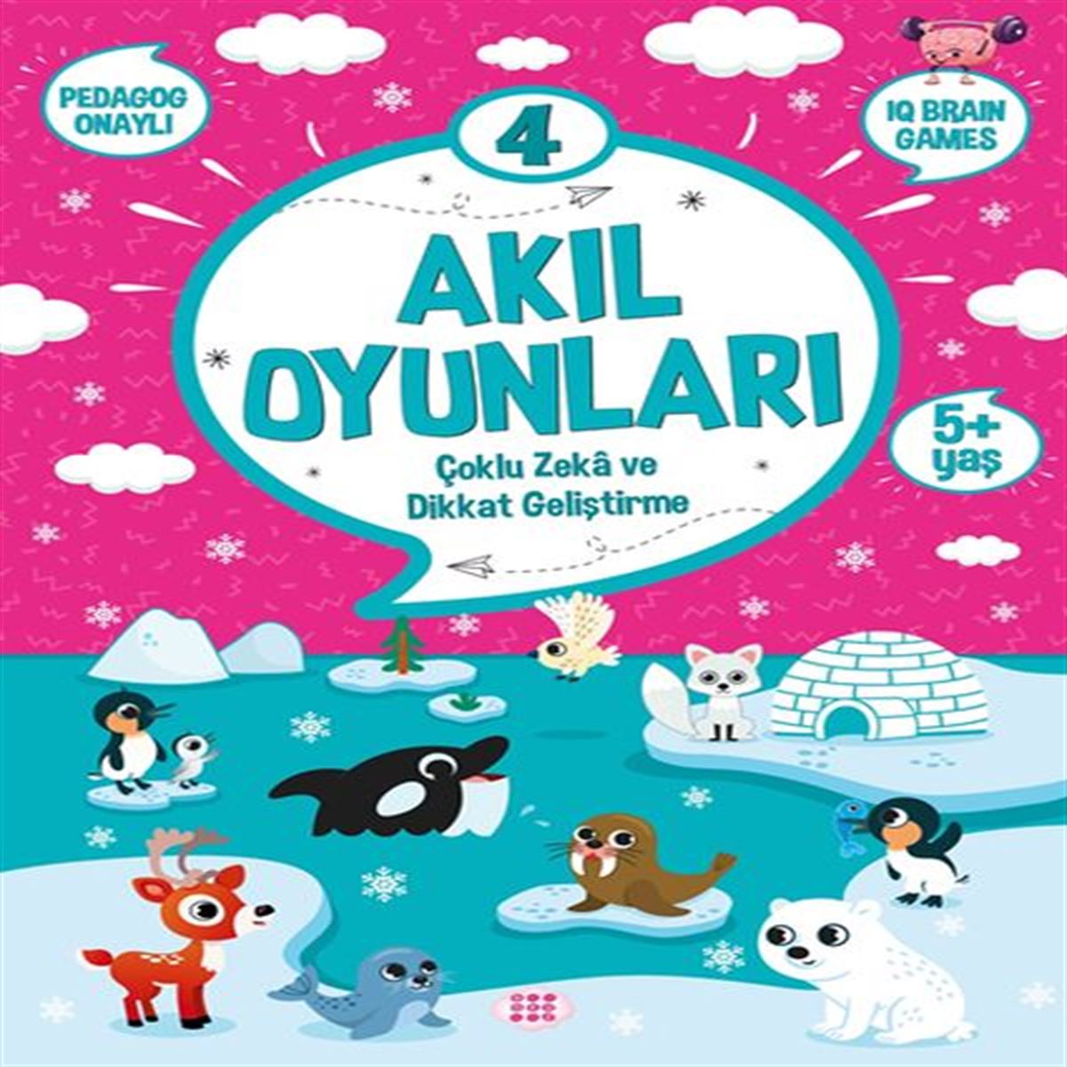 DOKUZ ETKİNLİK KİTABI AKIL OYUNLARI :4 5+YAŞ 1