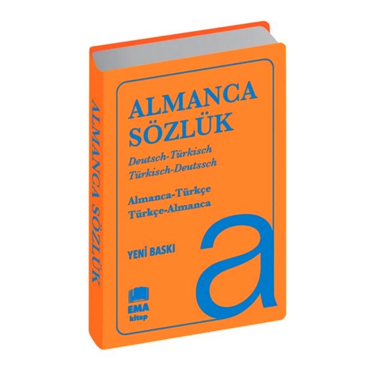 EMA SÖZLÜK ALMANCA-TÜRKÇE / TÜRKÇE-ALMANCA BİALA KAPAK 1
