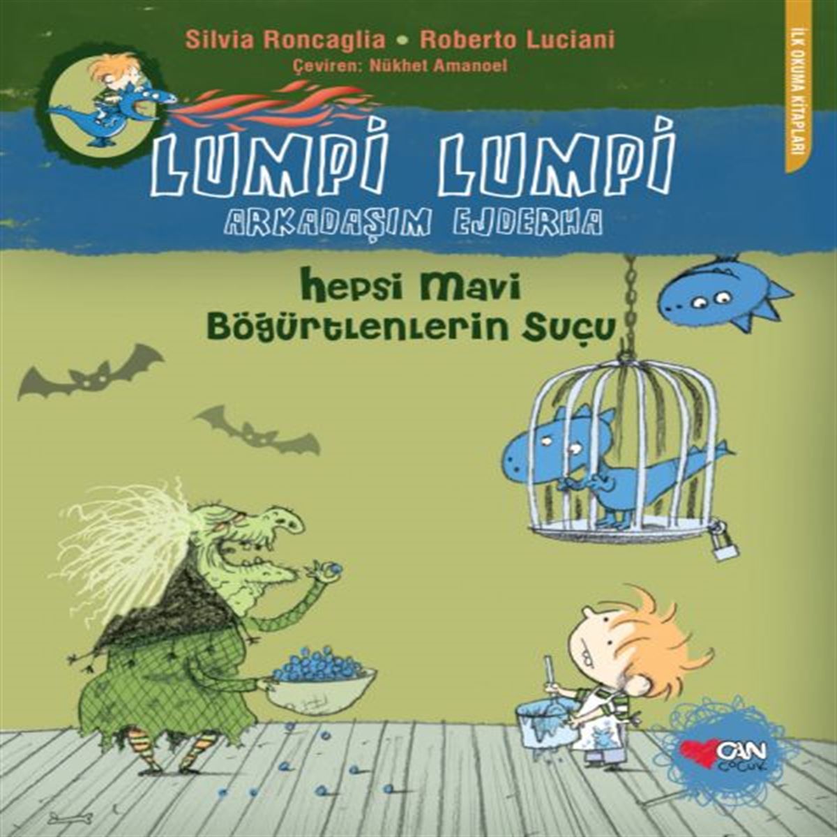 CAN HİKAYE LUMPİ LUMPİ ARKADAŞIM EJDERHA HEPSİ MAVİ BÖĞÜRTLENLERİN SUÇU 1