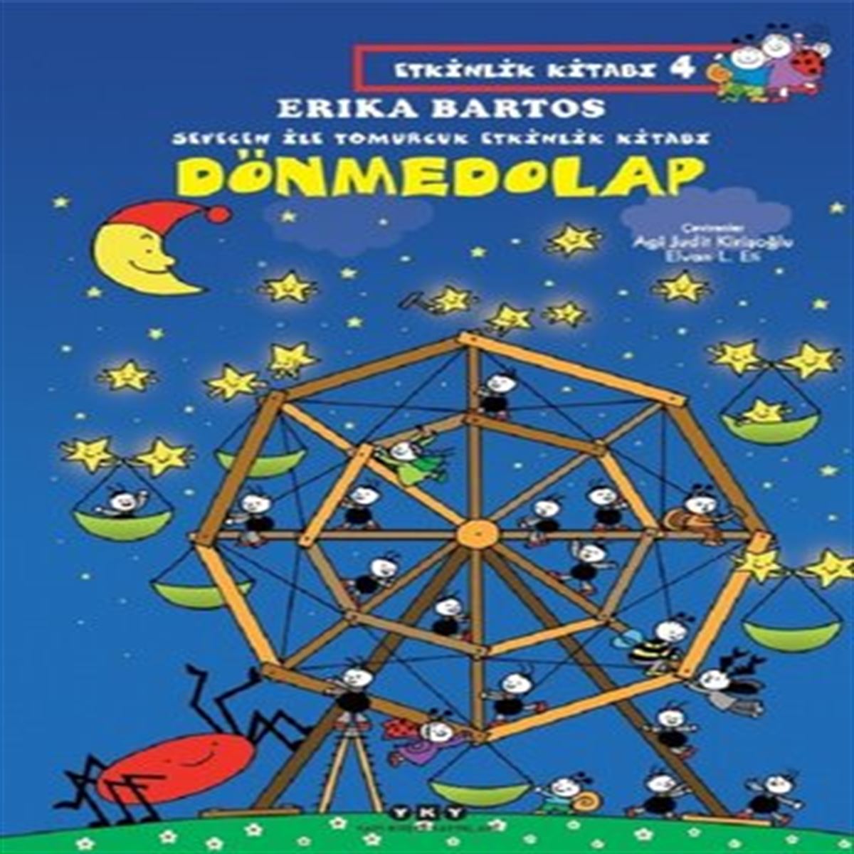 YAPI KREDİ ETKİNLİK KİTABI SEVECEN İLE TOMURCUK 4 DÖNME DOLAP 1