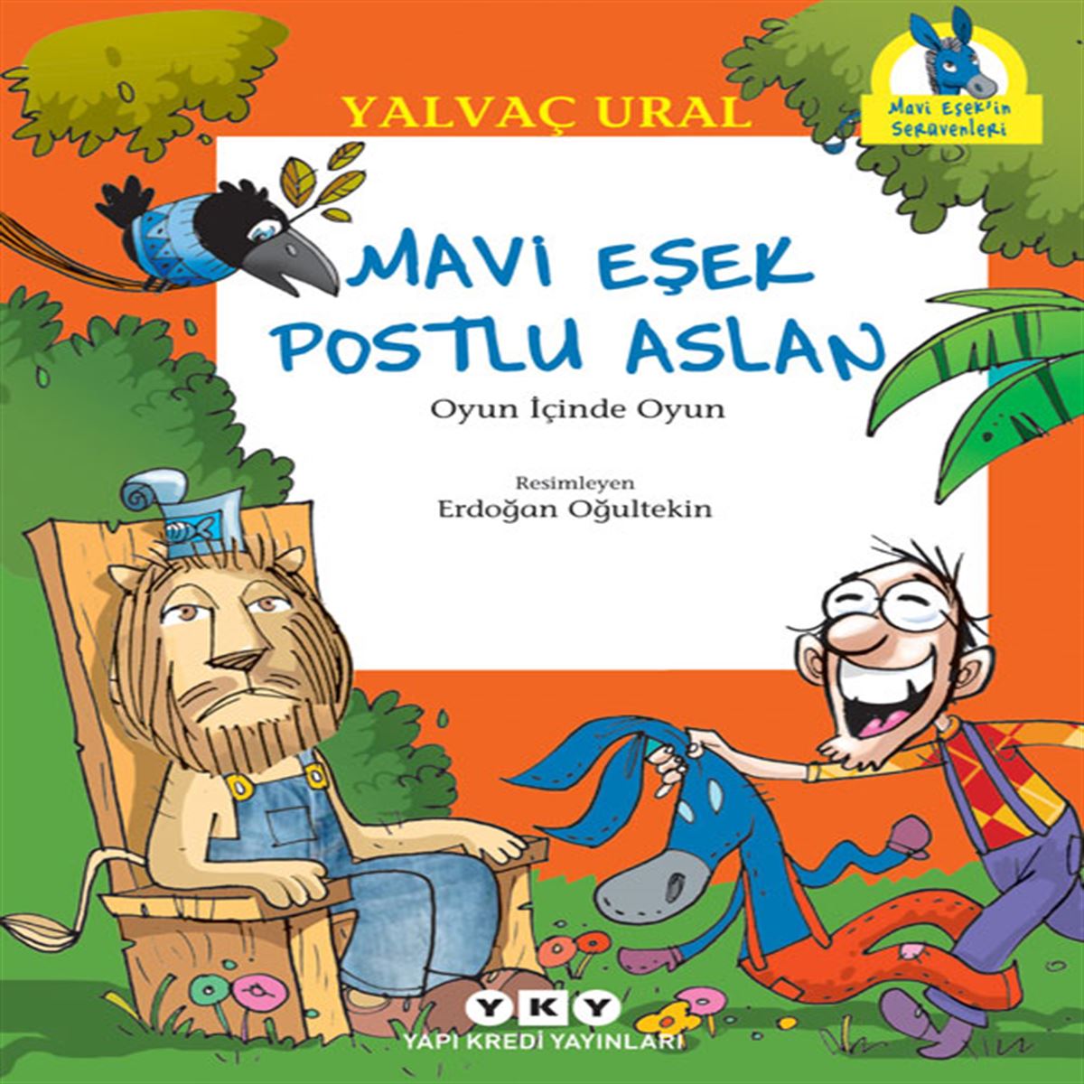 YAPI KREDİ HİKAYE MAVİ EŞEK POSTLU ASLAN 1
