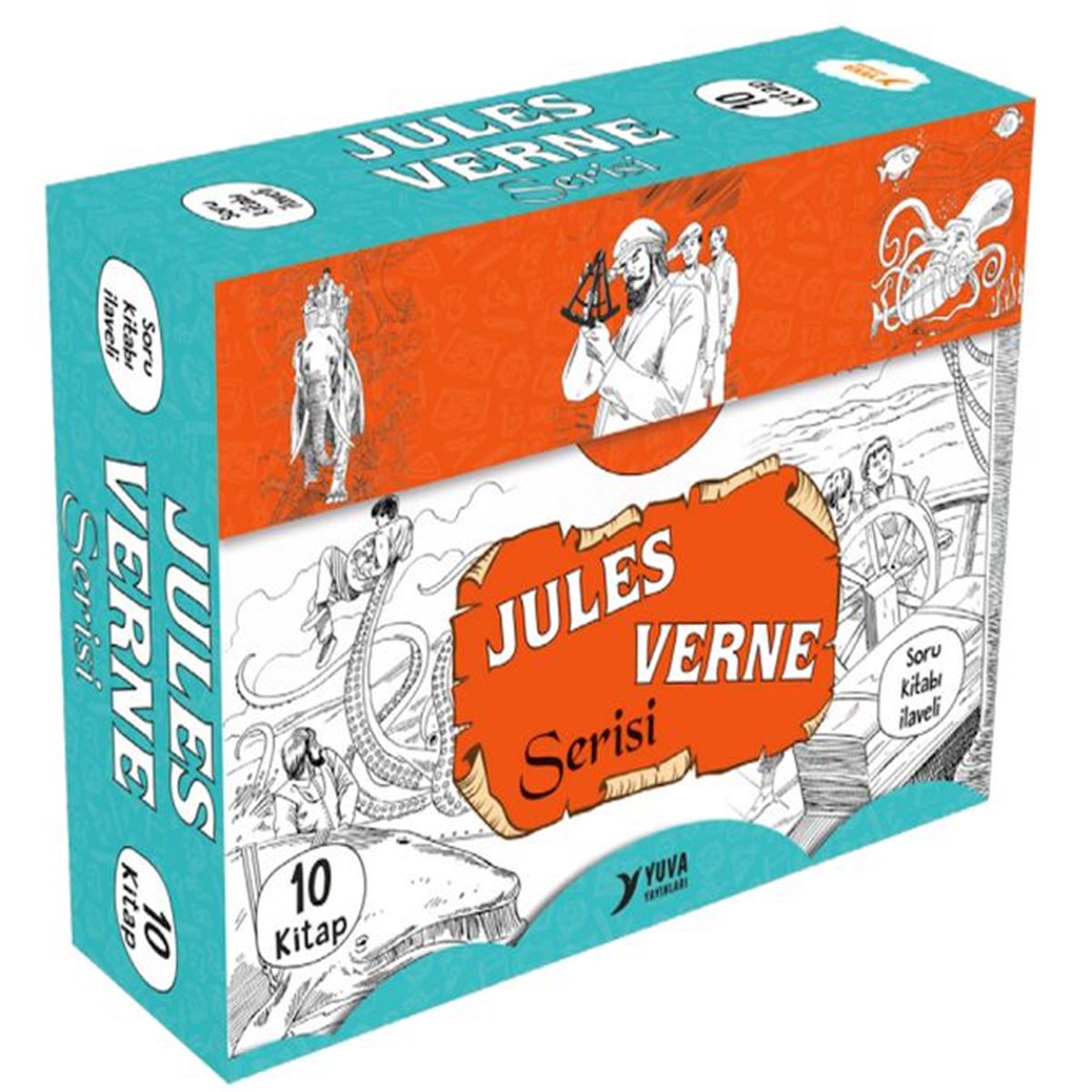 YUVA JULES VERNE SERİSİ 10 KİTAP 1