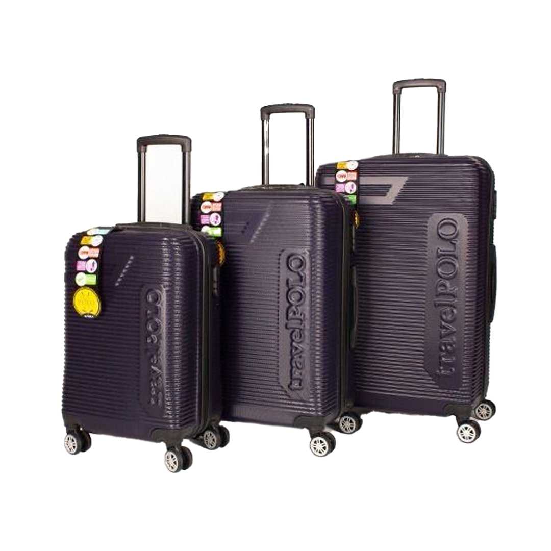 TRAVEL POLO VALİZ ABS A1011 LACİVERT 3 LÜ SET 1