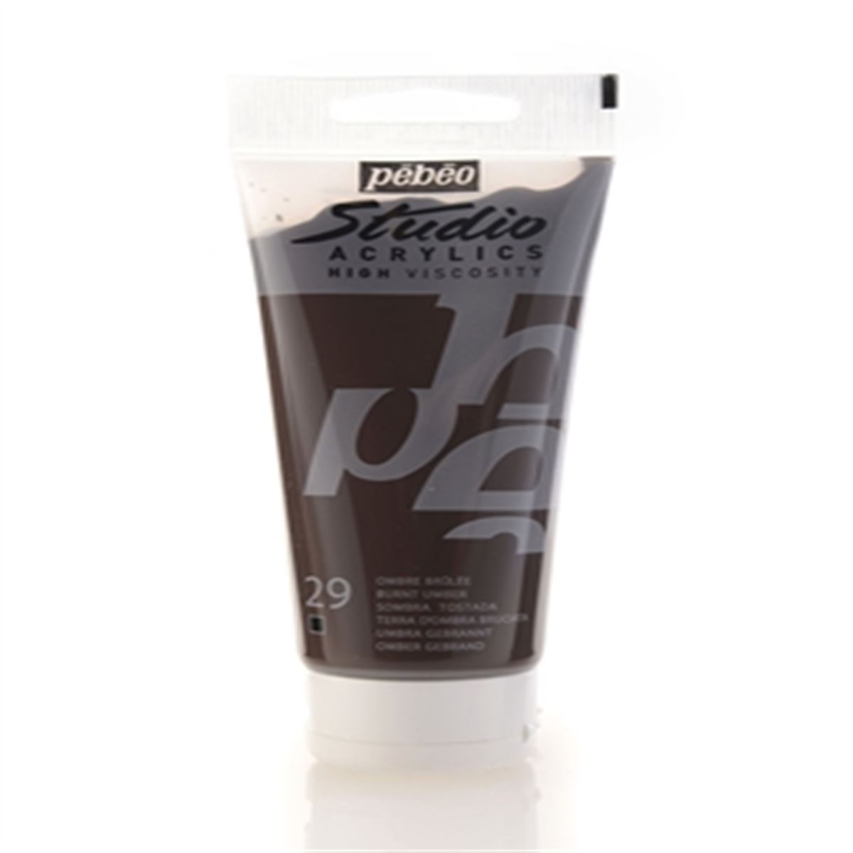 PEBEO STUDİO AKRİLİK BOYA 100 ML BURNT UMBER 29 1