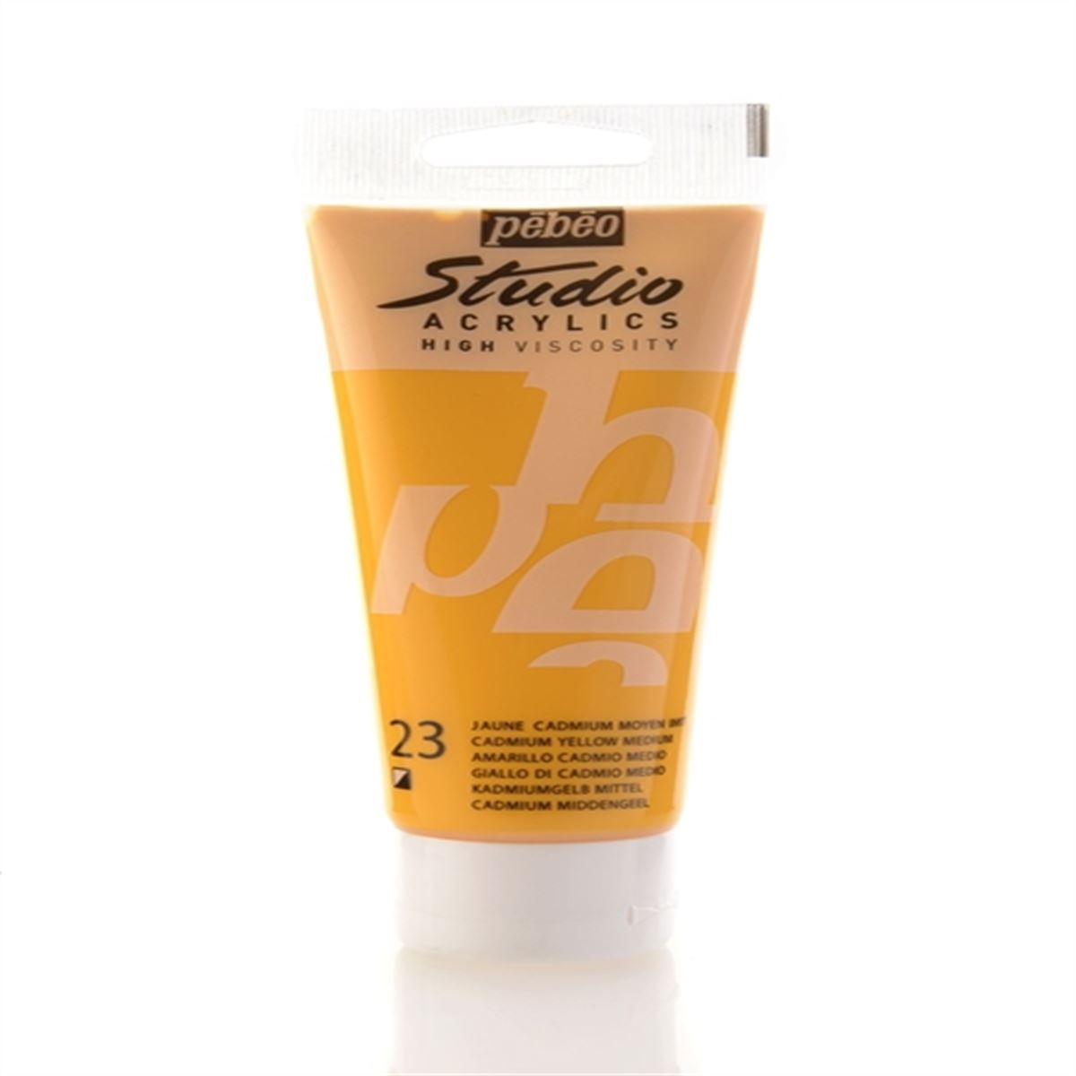 PEBEO STUDİO AKRİLİK BOYA 100 ML MEDİUM CADMİUM YELLOW 23 1