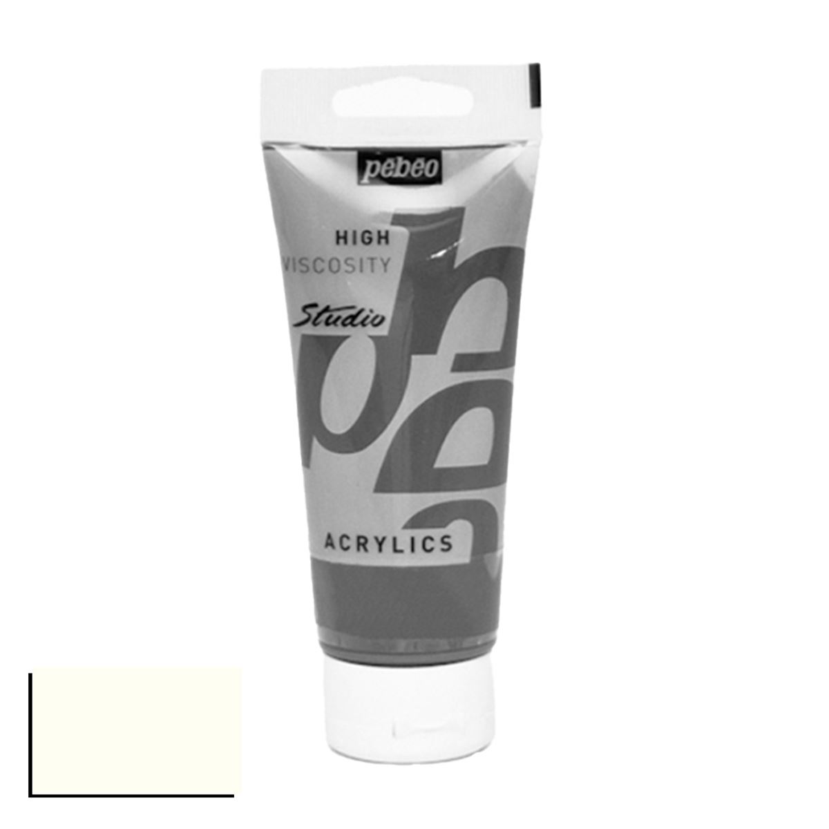 PEBEO STUDİO AKRİLİK BOYA 100 ML TİTANİUM WHİTE 11 1